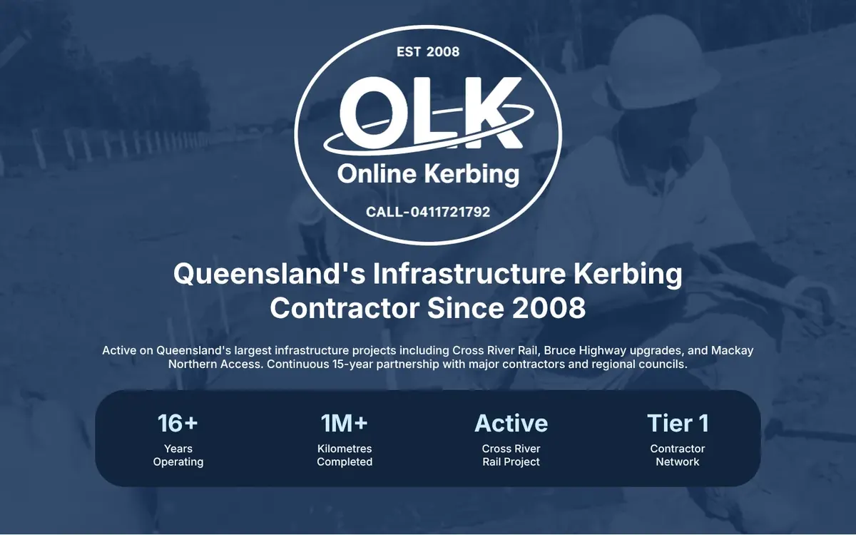 Home page of the Online Kerbing website